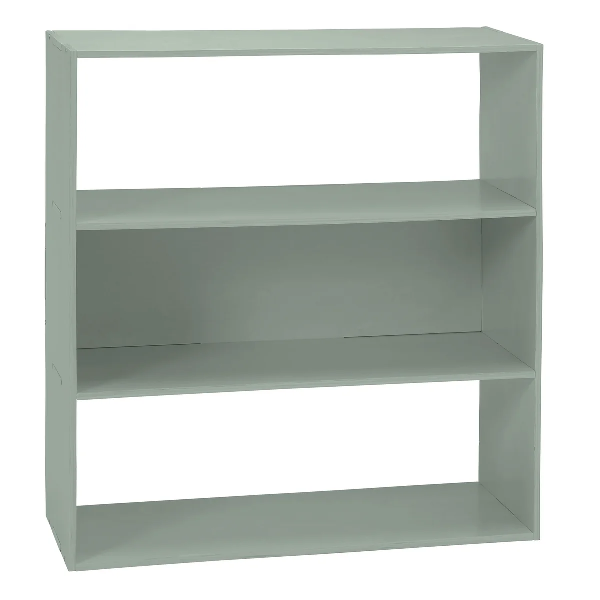 Nofred - Étagère pour enfants, 70 x 73 x 25,5 cm, vert olive