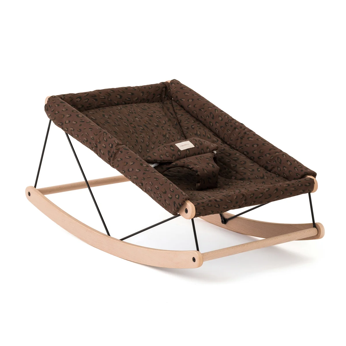 Nobodinoz - Growing Green Transat avec coussin, leonie brown Nobodinoz - Growing Green Transat avec coussin, leonie brown