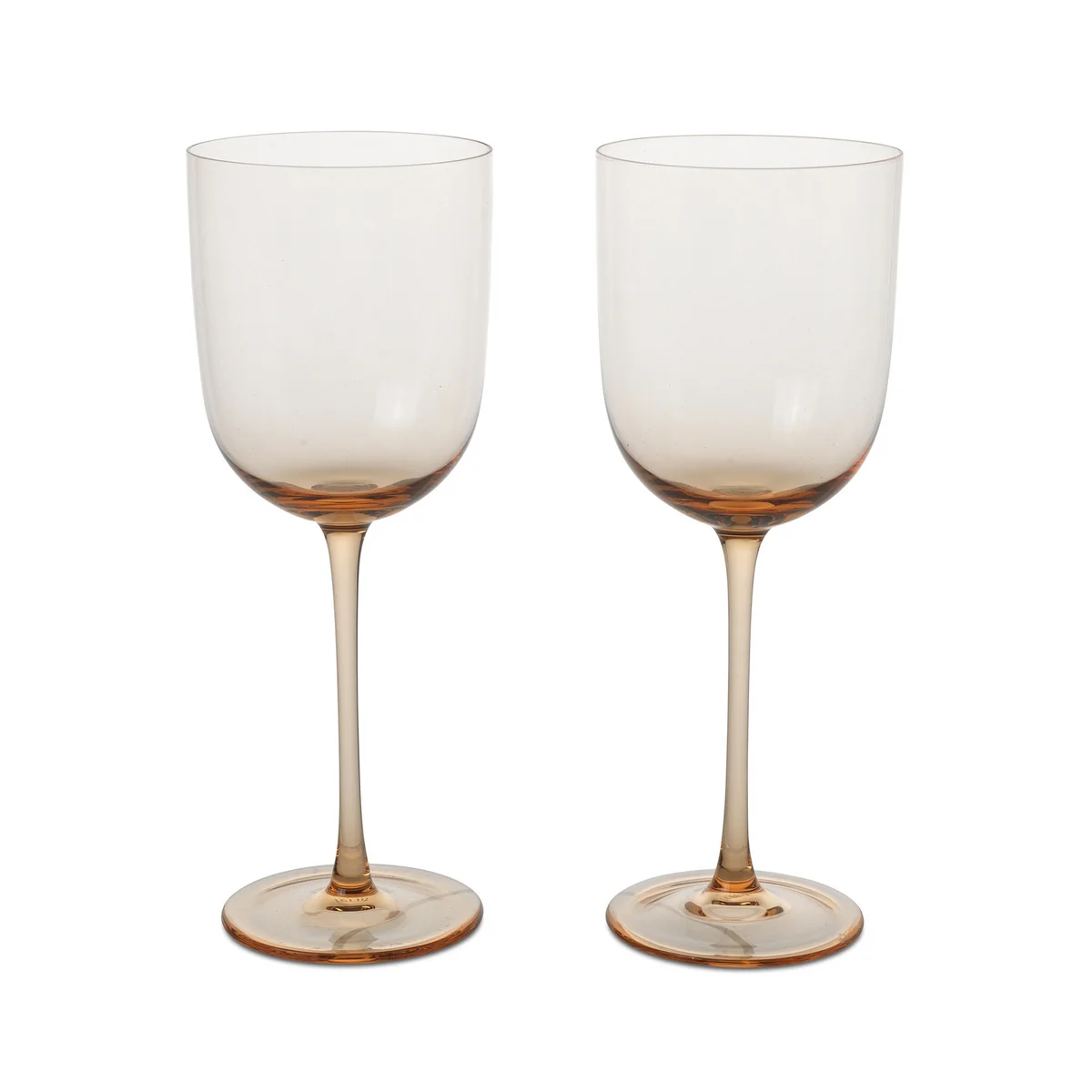 Ferm Living - Host Verre à vin rouge, blush (set de 2)
