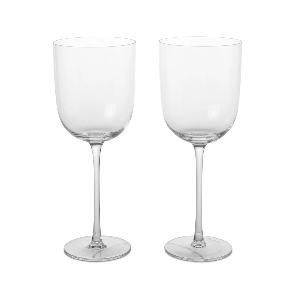 Ferm Living - Host Verre à vin rouge, transparent (set de 2)