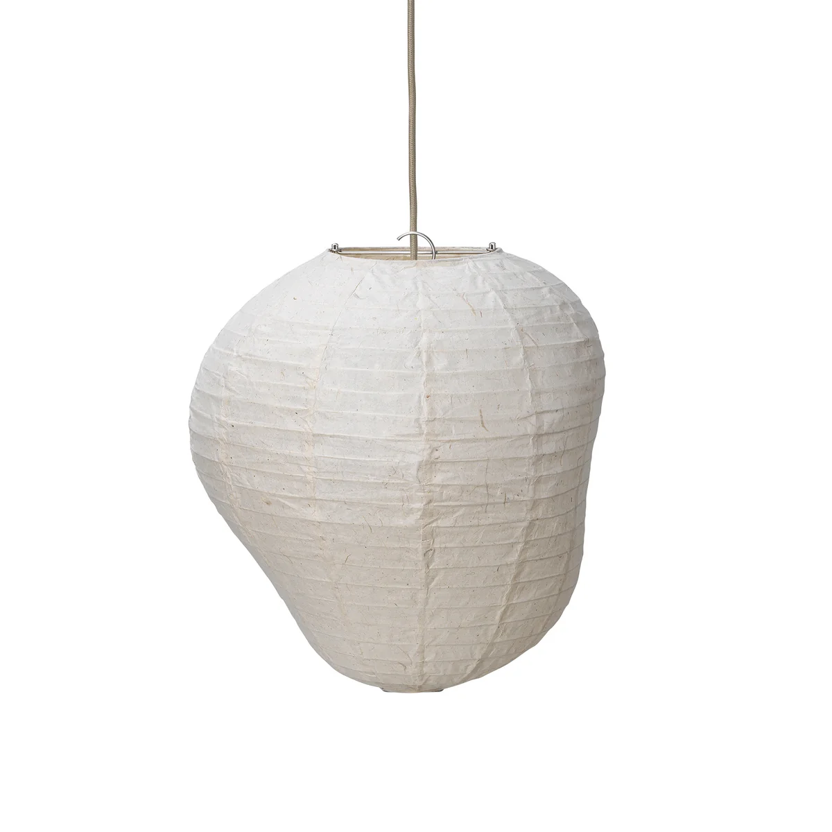 Ferm Living - Kurbis Abat-jour, H 40 x Ø 38 cm, naturel Ferm Living - Kurbis Abat-jour, H 40 x Ø 38 cm, naturel