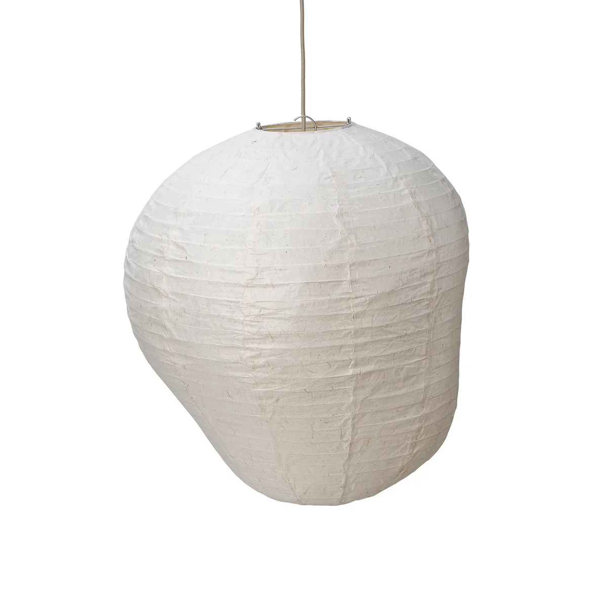 Ferm Living - Kurbis Abat-jour, H 60 x Ø 57 cm, naturel Ferm Living - Kurbis Abat-jour, H 60 x Ø 57 cm, naturel