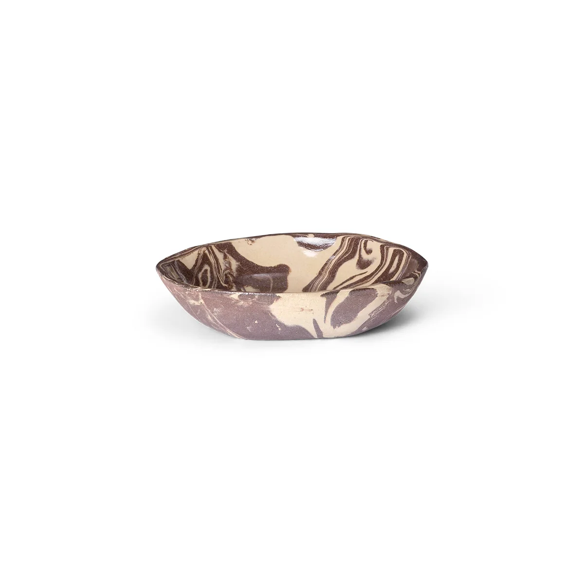 Ferm Living - Ryu Bol, 20 cm, sable / marron