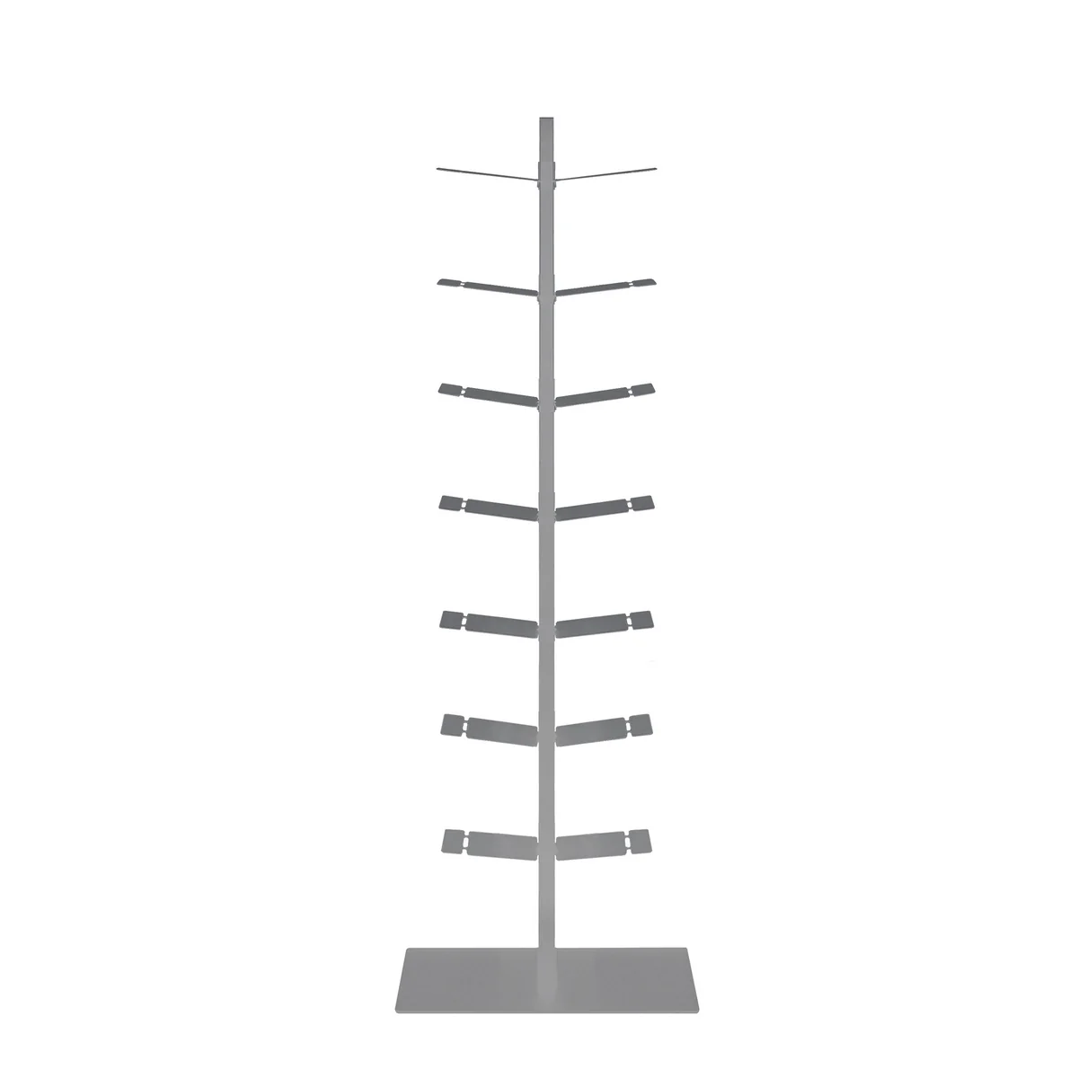 Radius Design - Booksbaum Étagère sur pied Big, double argent Radius Design - Booksbaum Étagère sur pied Big, double argent