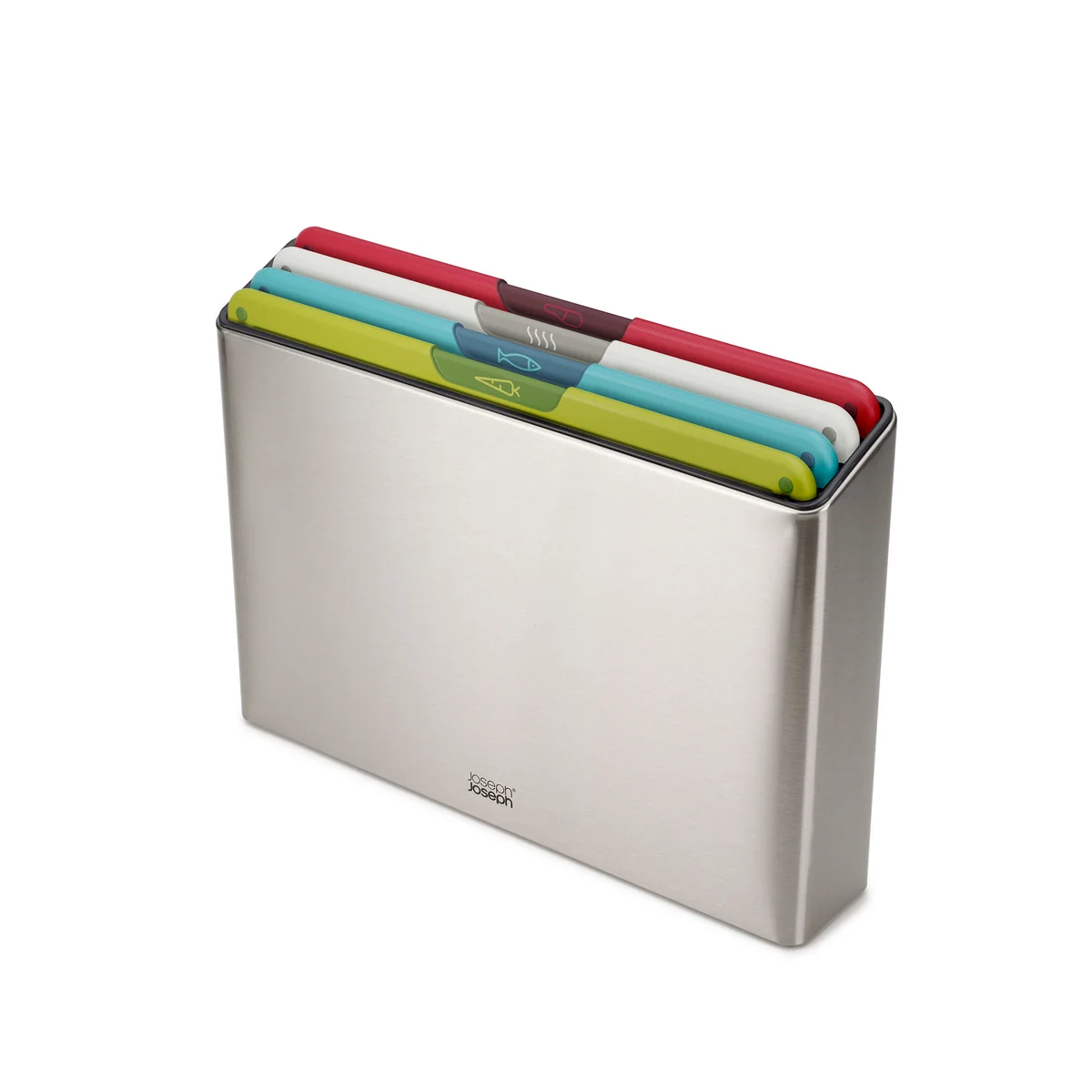 Joseph Joseph - Folio Icon Planches à découper, acier inoxydable / multicolore (4 pièces)