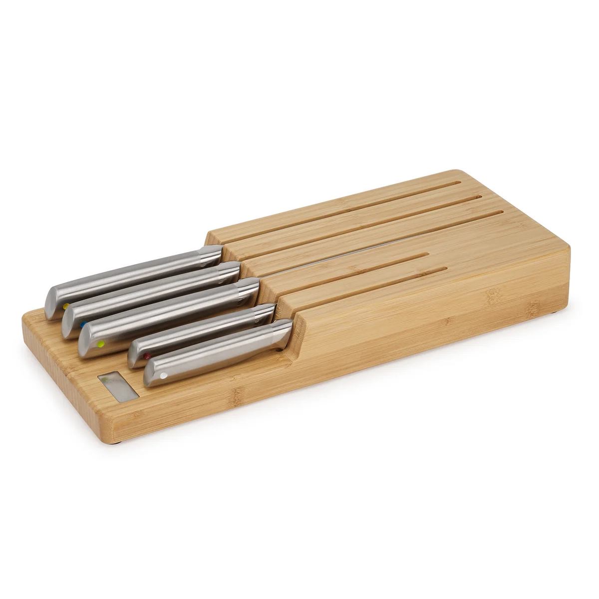 Joseph Joseph - Elevate Rangement des couteaux avec couteaux, acier inoxydable / bambou (5 pièces) Joseph Joseph - Elevate Rangement des couteaux avec couteaux, acier inoxydable / bambou (5 pièces)