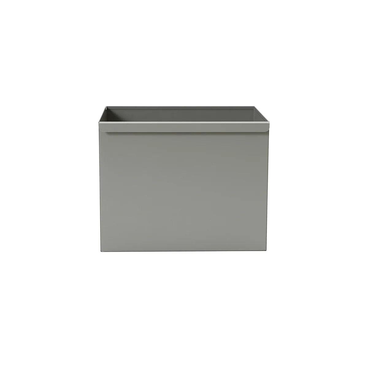 Nicolas Vahé - Rack Boîte de rangement pour étagère, 38 cm x 30 cm, gris
