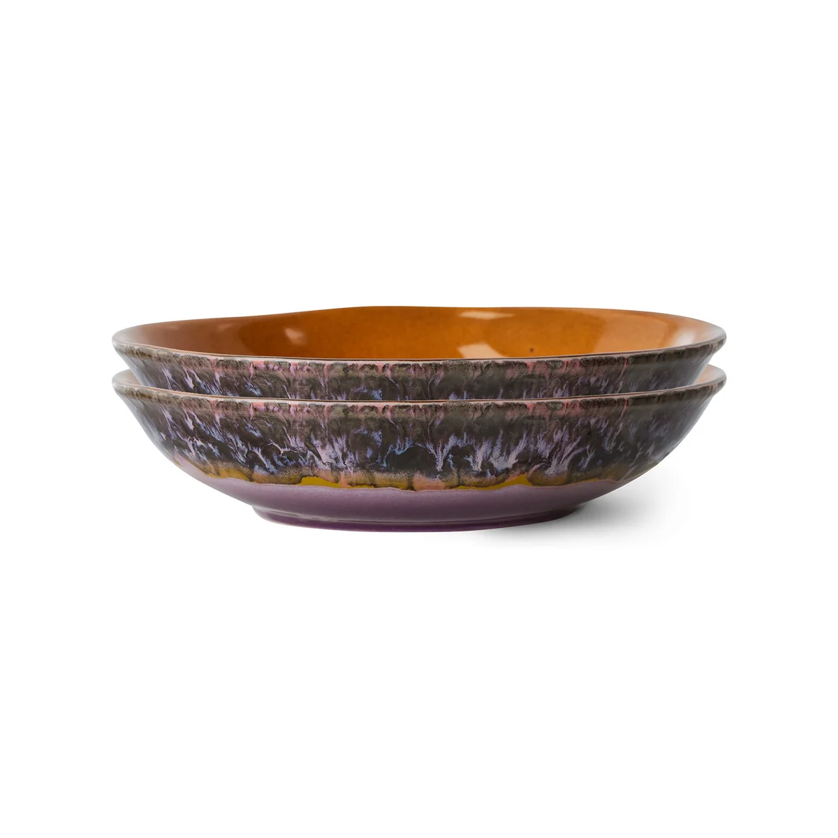 HKliving - 70's Bols Curry, 21,7 x 21 cm, daybreak (set de 2) HKliving - 70's Bols Curry, 21,7 x 21 cm, daybreak (set de 2)