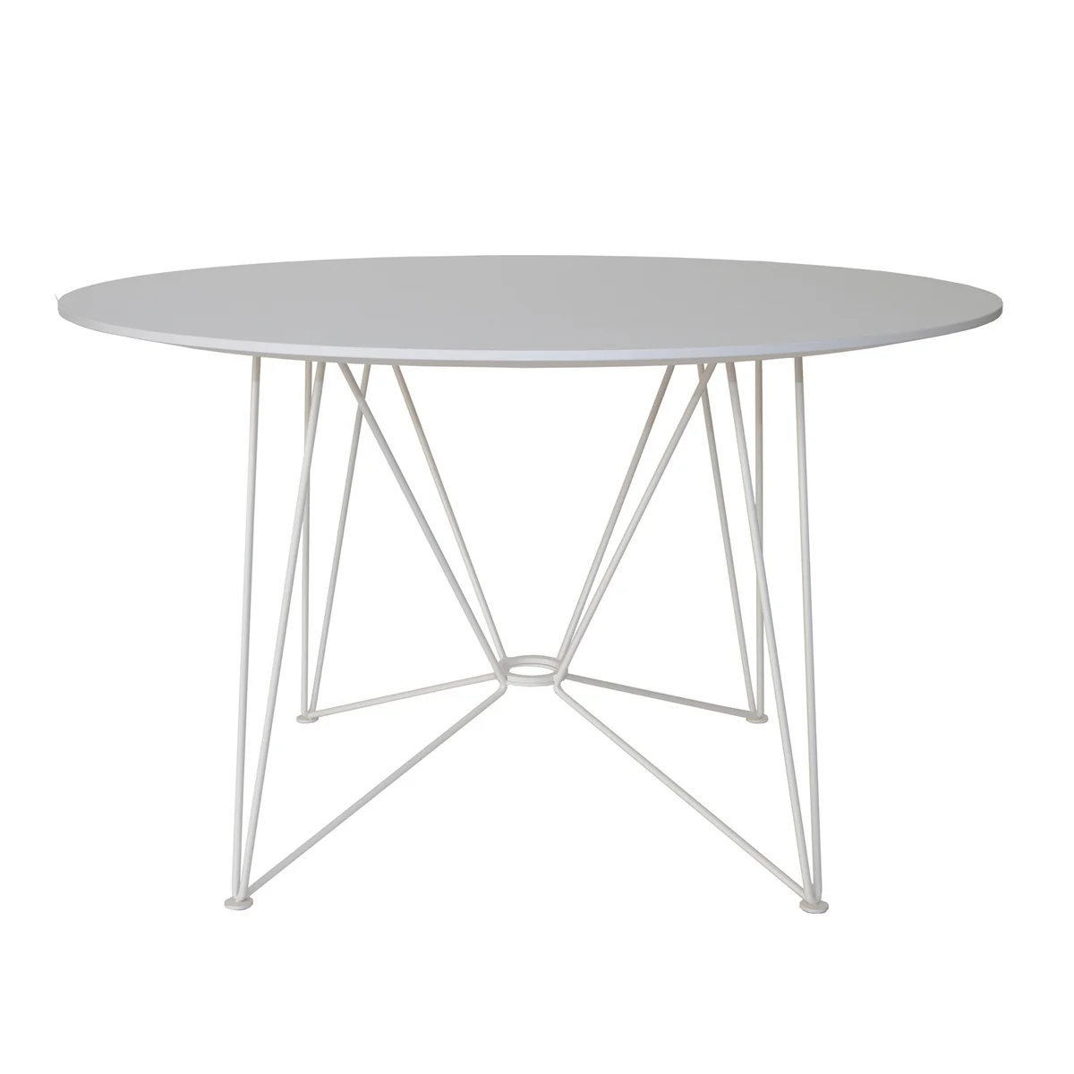Acapulco Design - The Ring Table, H 74 x Ø 120 cm, HPL blanc / blanc Acapulco Design - The Ring Table, H 74 x Ø 120 cm, HPL blanc / blanc