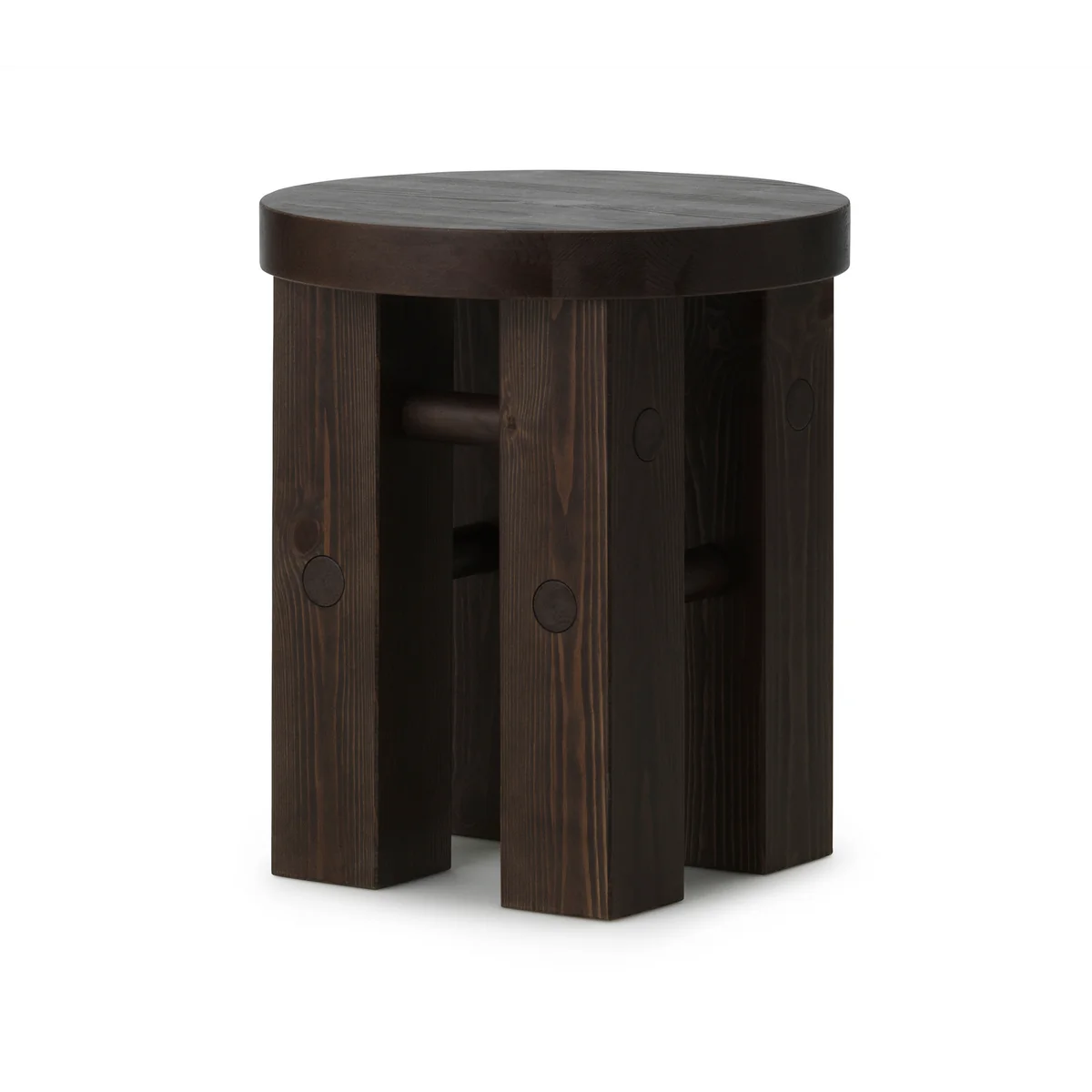 Normann Copenhagen - Fyr Tabouret, marron foncé Normann Copenhagen - Fyr Tabouret, marron foncé