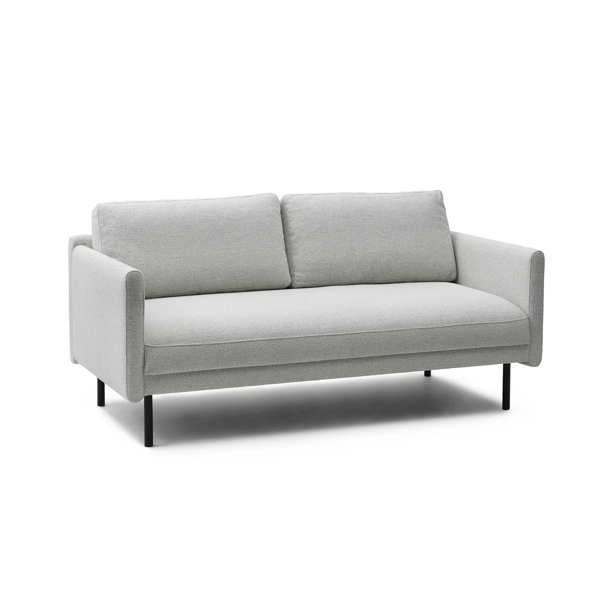 Normann Copenhagen - Rar Canapé 2 places, noir / Venezia blanc cassé Normann Copenhagen - Rar Canapé 2 places, noir / Venezia blanc cassé