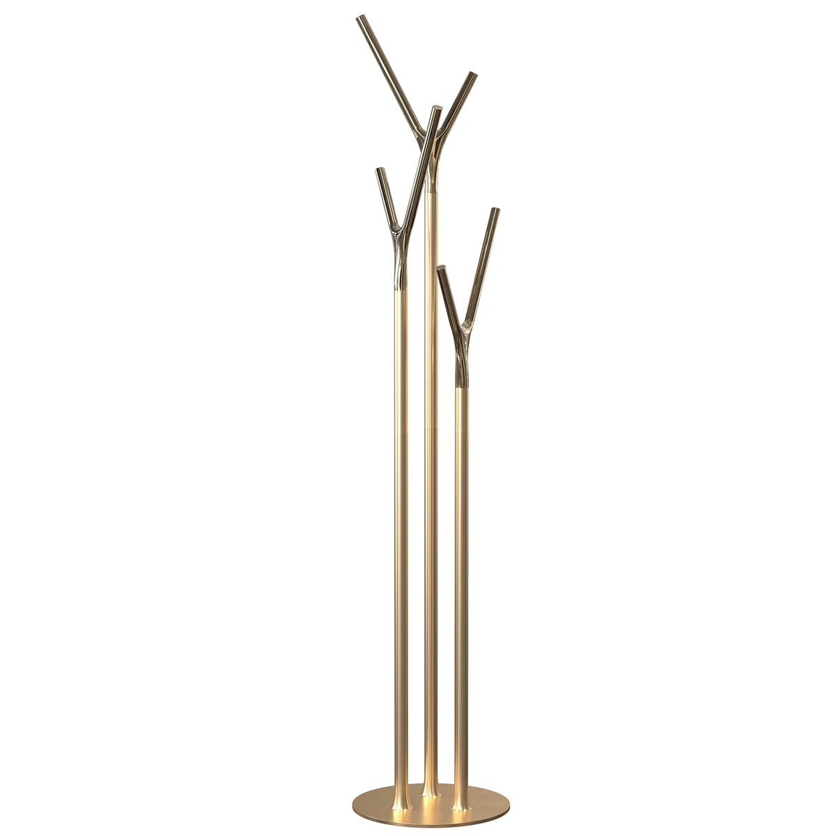 Frost - Wishbone Portemanteau, or brossé / or poli