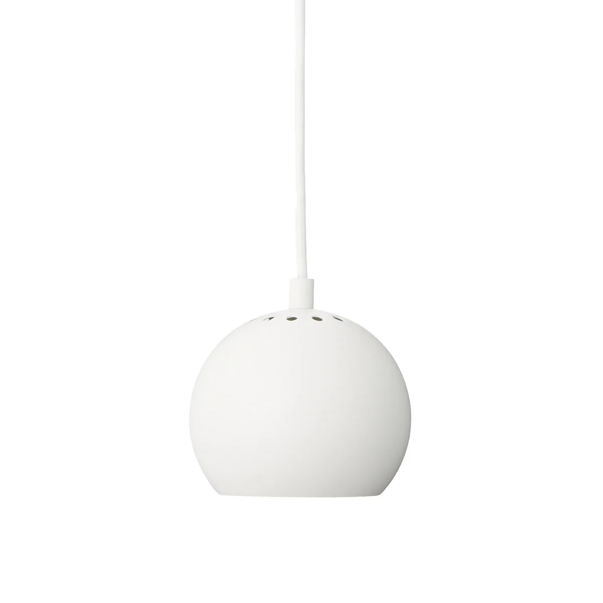 Frandsen - Ball Lampe suspendue, Ø 12 cm, blanc mat Frandsen - Ball Lampe suspendue, Ø 12 cm, blanc mat