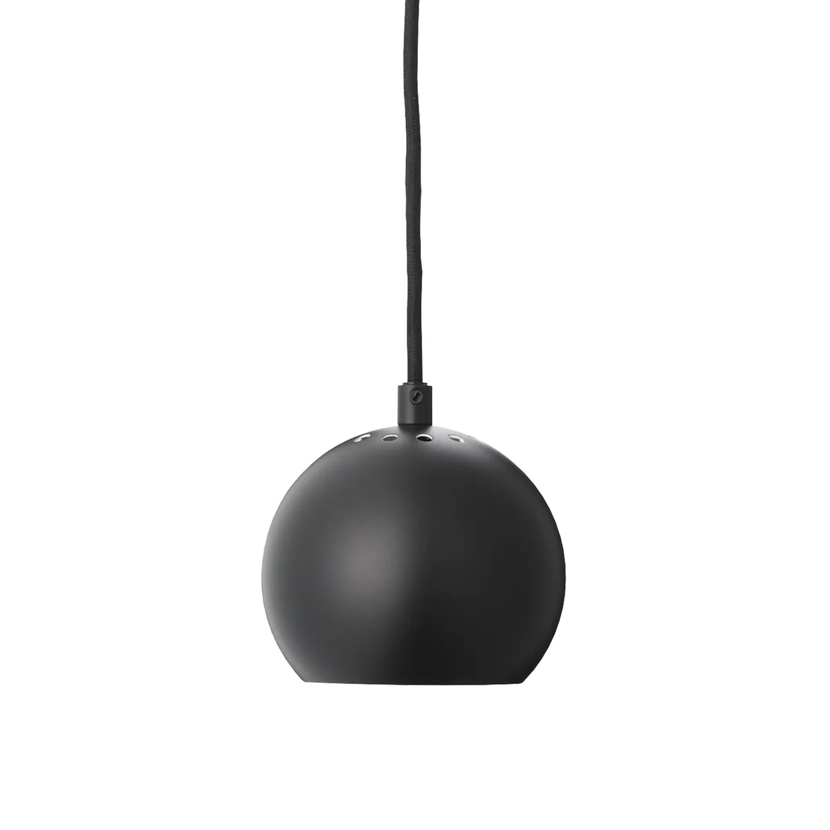 Frandsen - Ball Lampe à suspendre, Ø 12 cm, noir mat Frandsen - Ball Lampe à suspendre, Ø 12 cm, noir mat
