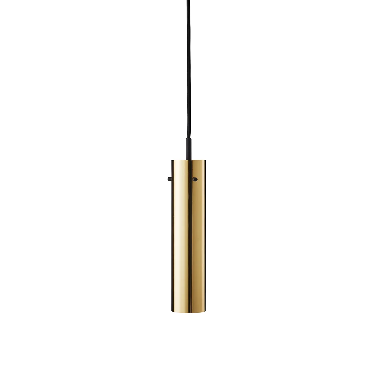 Frandsen - FM2014 Lampe à suspendre, Ø 5,5 x H 24 cm, laiton massif brillant Frandsen - FM2014 Lampe à suspendre, Ø 5,5 x H 24 cm, laiton massif brillant