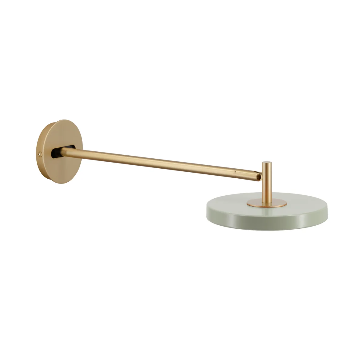 UMAGE - Asteria LED Applique murale, longue, laiton / nuance olive