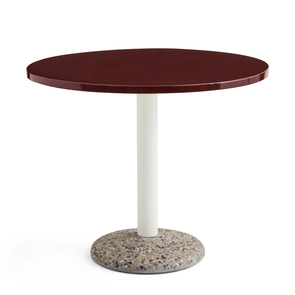 HAY - Ceramic Table, Ø 90 cm, bordeaux HAY - Ceramic Table, Ø 90 cm, bordeaux