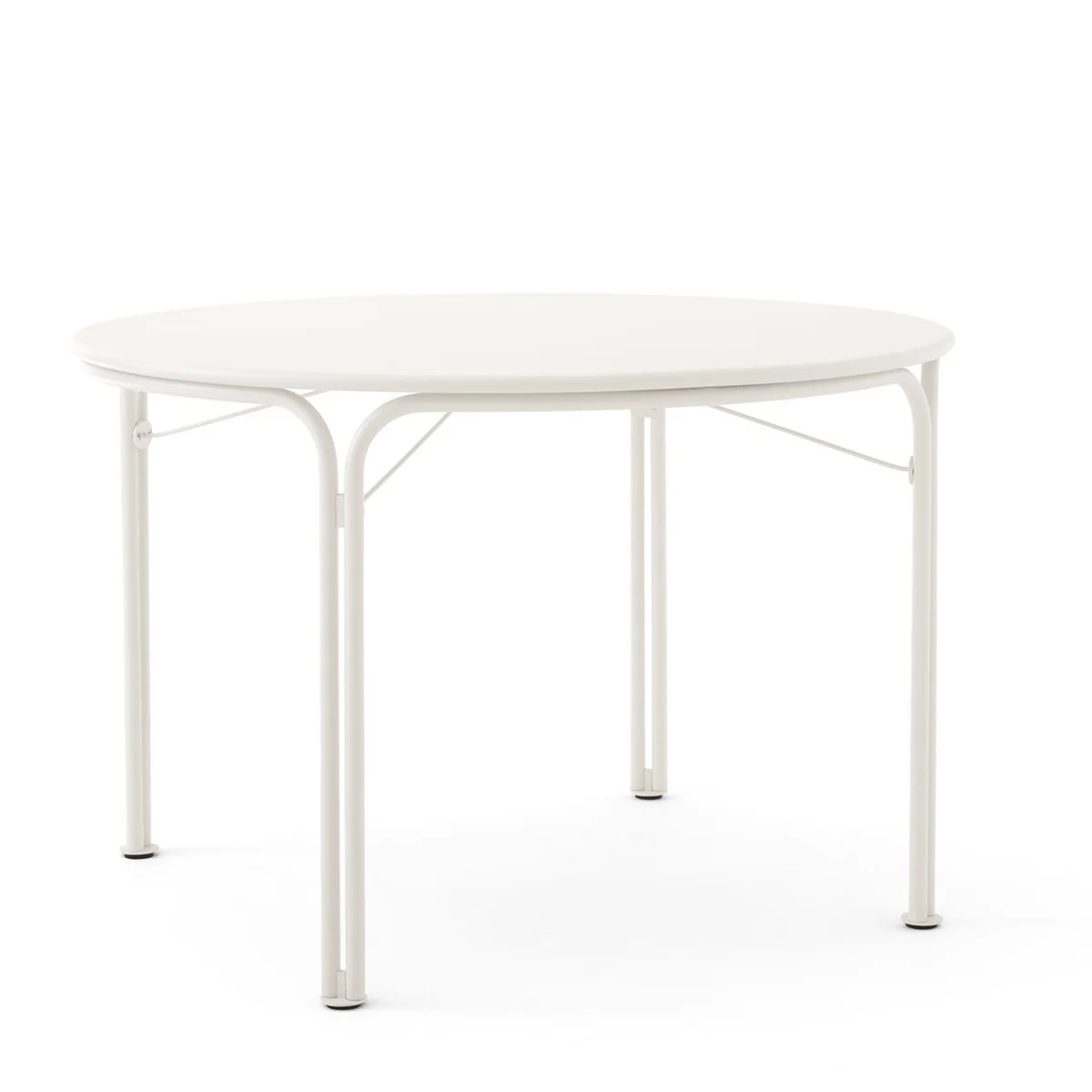 & Tradition - Thorvald SC98 Table de jardin, Ø 115 cm, ivoire & Tradition - Thorvald SC98 Table de jardin, Ø 115 cm, ivoire