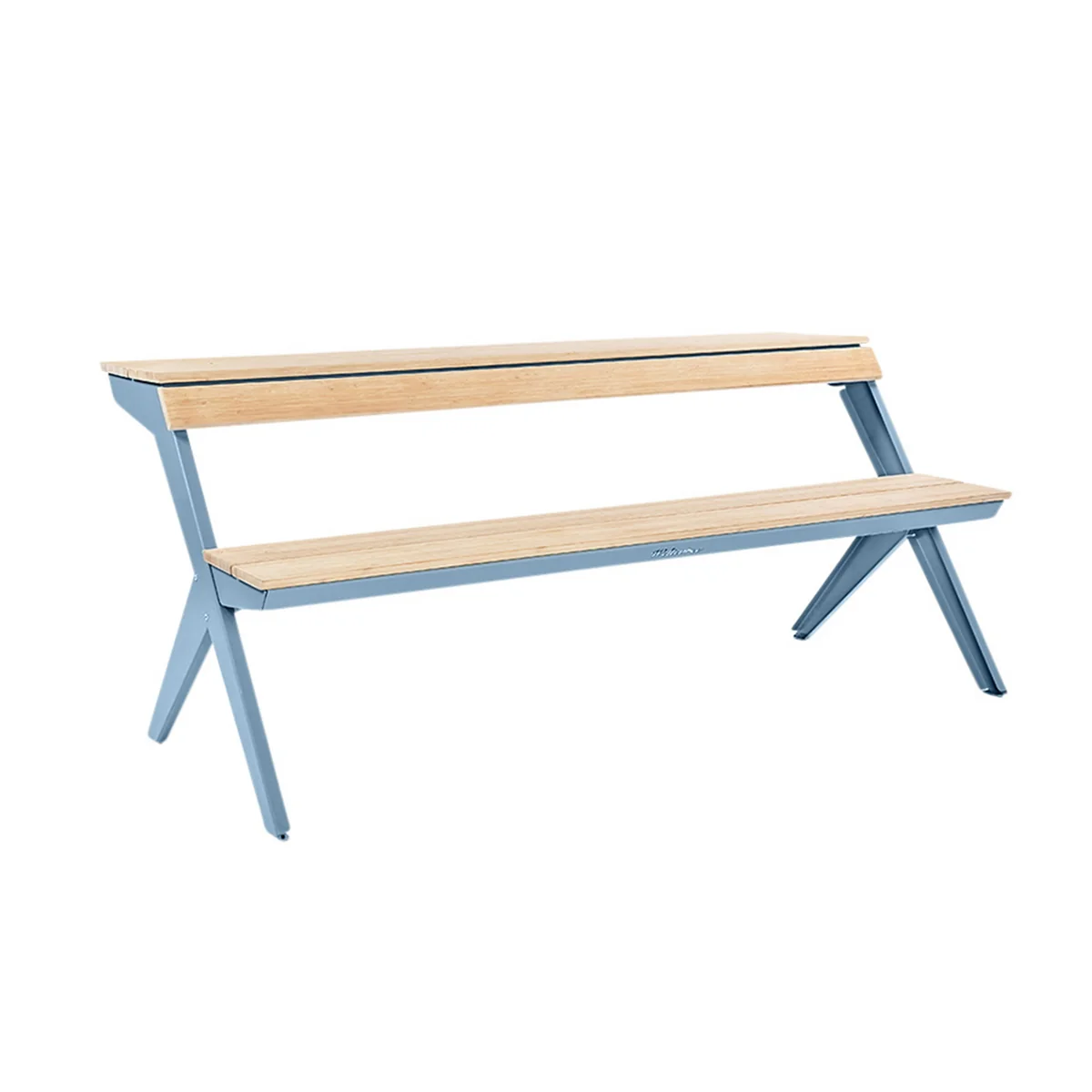Weltevree - Tablebench Outdoor, bleu pastel Weltevree - Tablebench Outdoor, bleu pastel