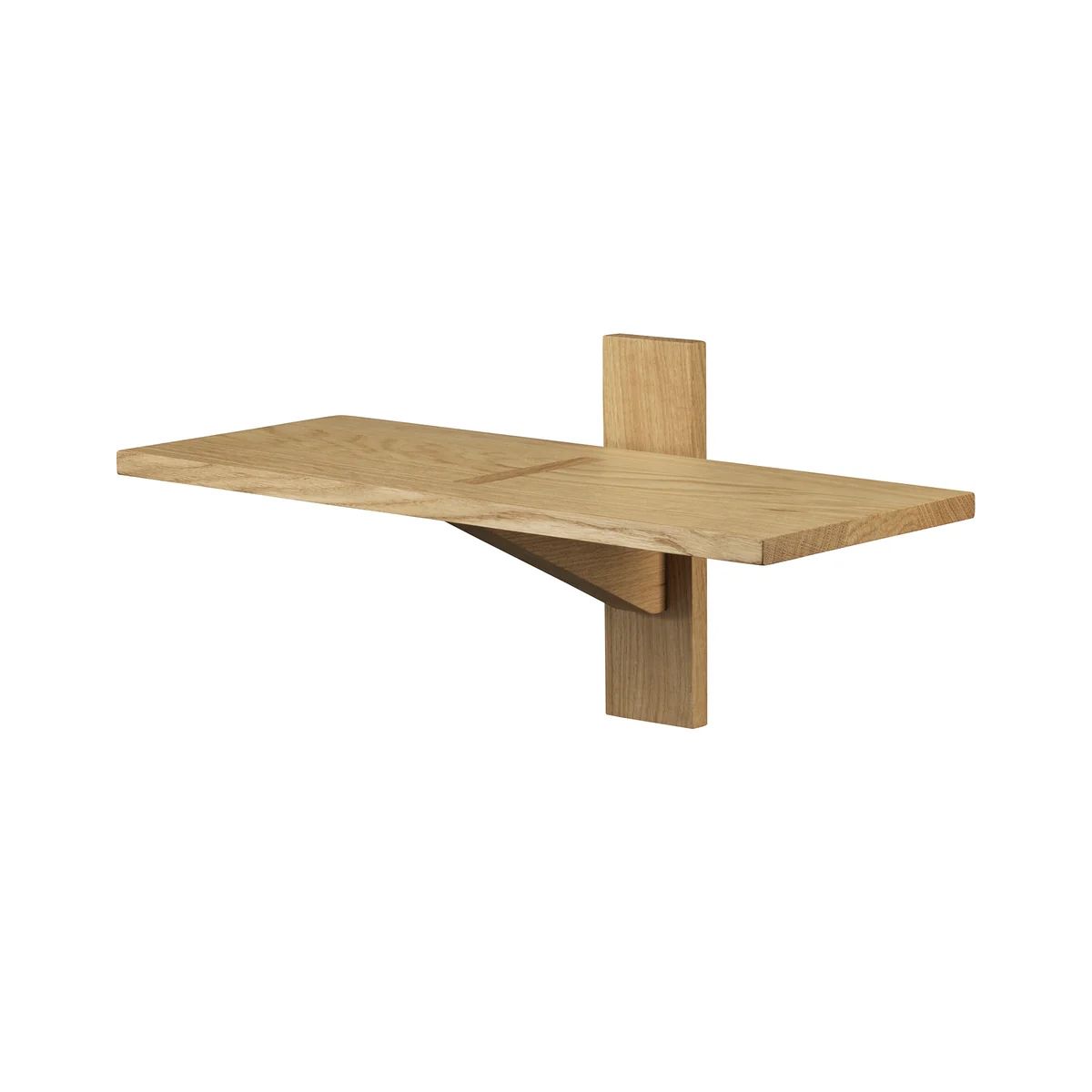 FDB Møbler - B100 Étagère murale 23 x 50 cm, chêne naturel