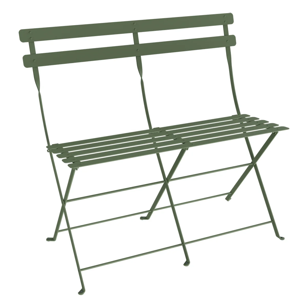 Fermob - Bistro Banc pliant 2 places, cactus Fermob - Bistro Banc pliant 2 places, cactus