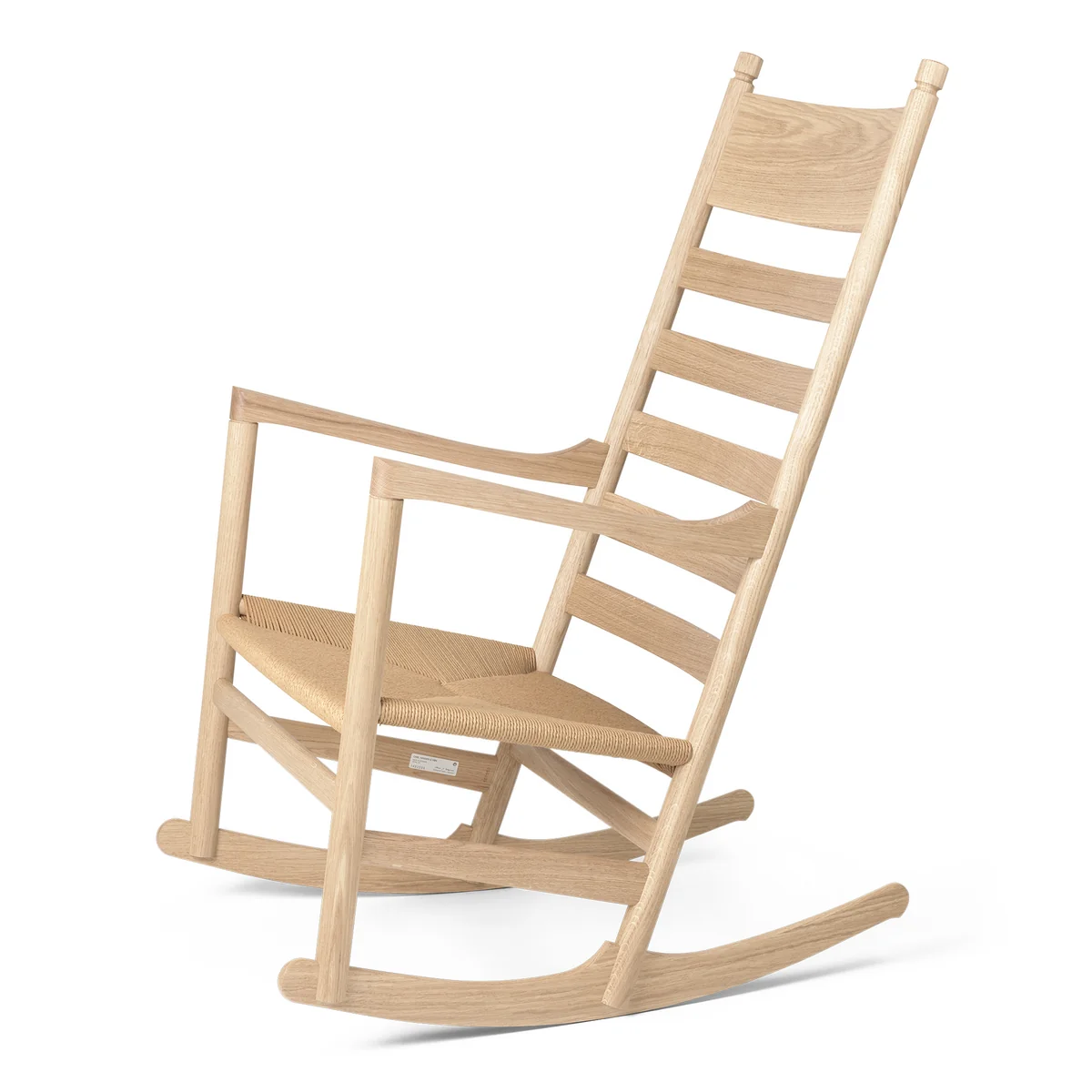 Carl Hansen - CH45 Chaise à bascule, chêne savonné