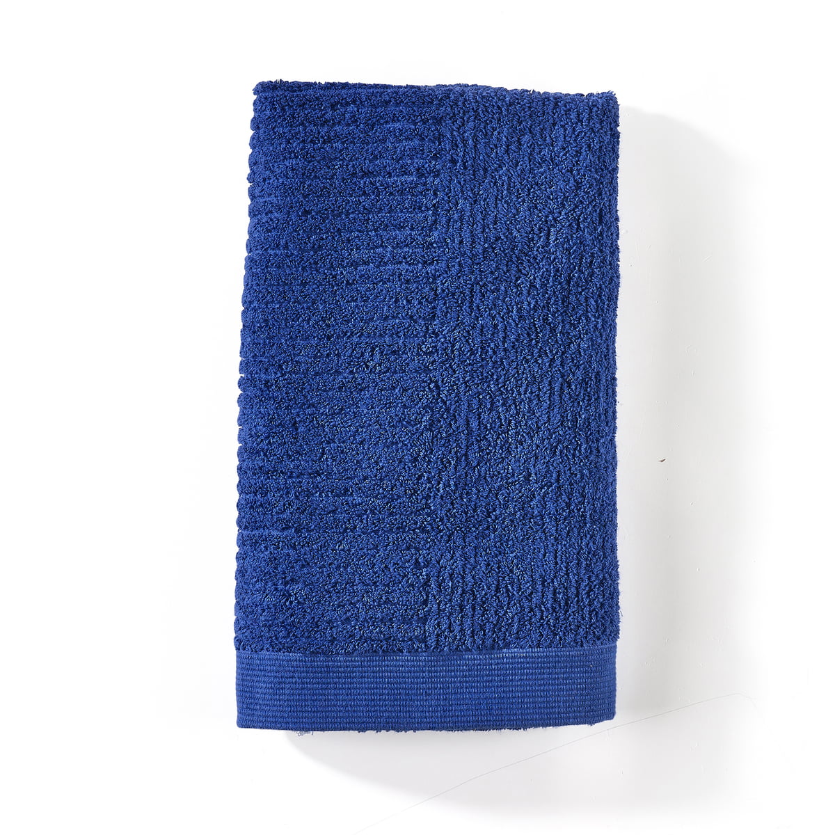 zone denamrk - classic serviette de bain, 50 x 100 cm, indigo blue