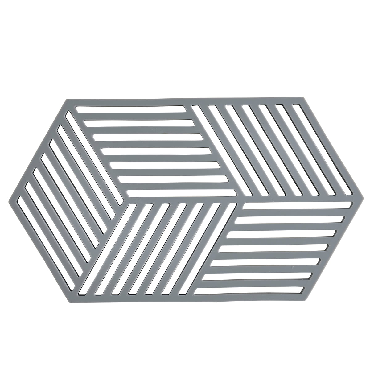 zone denmark - hexagon dessous de verre large, cool grey