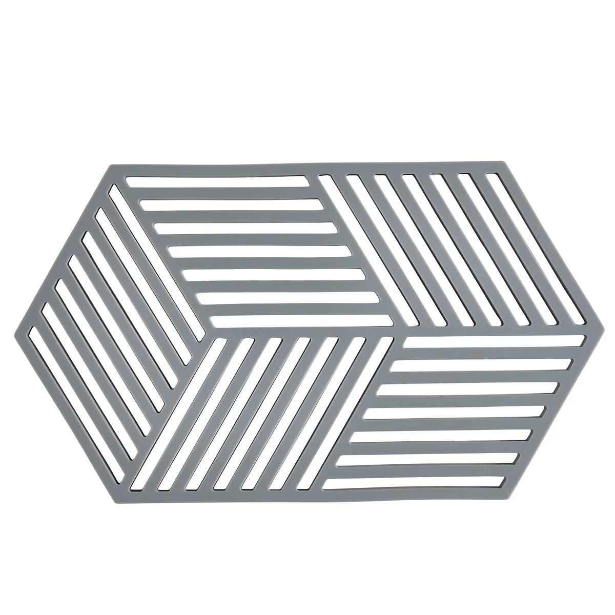 Zone Denmark - Hexagon Dessous de verre large, cool grey Zone Denmark - Hexagon Dessous de verre large, cool grey