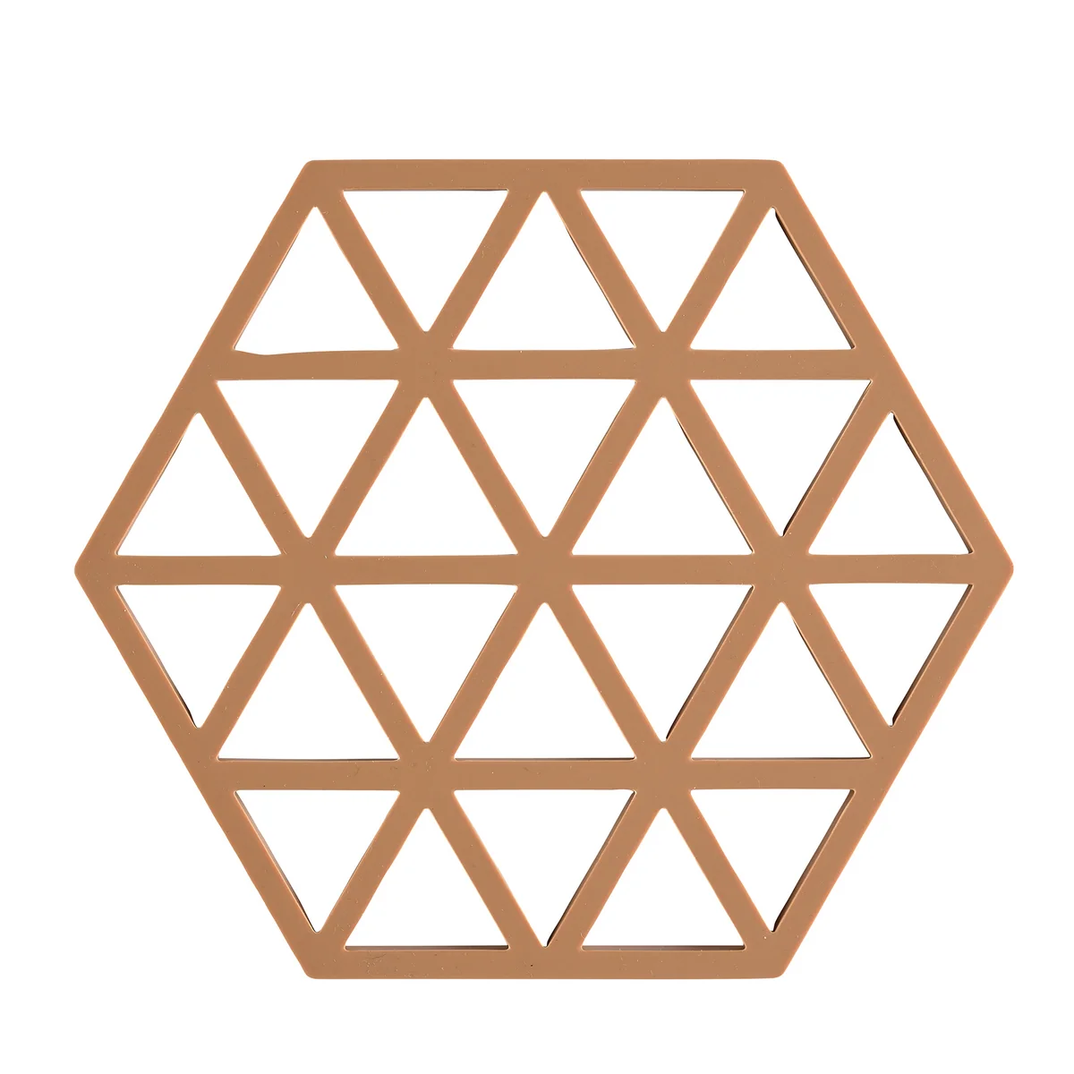 Zone Denmark - Triangle Dessous de verre, 16 x 14 cm, light terracotta Zone Denmark - Triangle Dessous de verre, 16 x 14 cm, light terracotta
