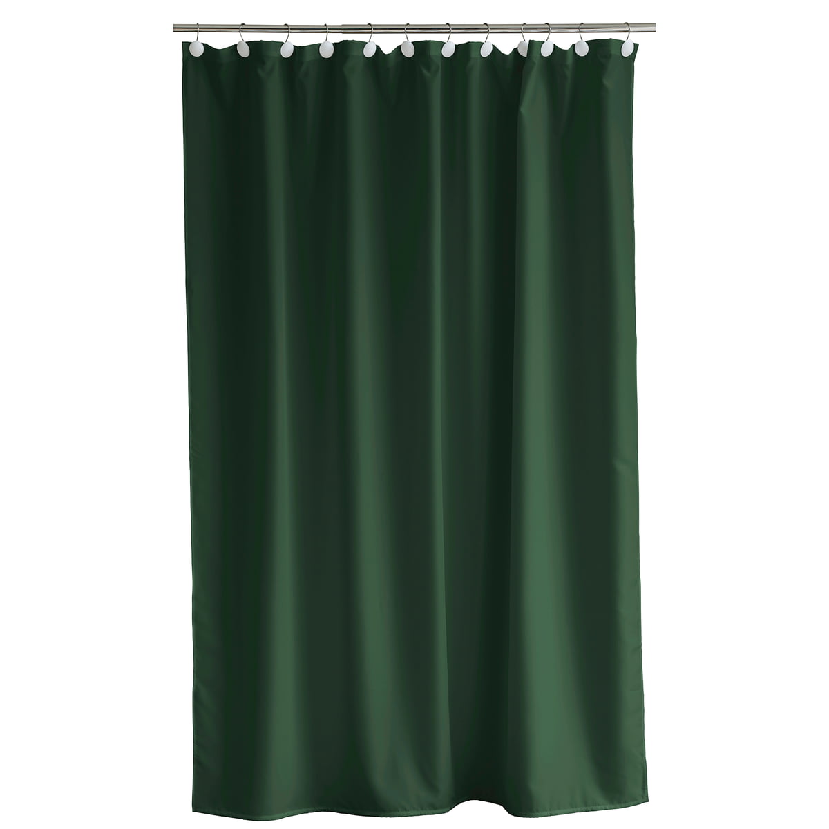 södahl - comfort rideau de douche, 180 x 220 cm, pine green