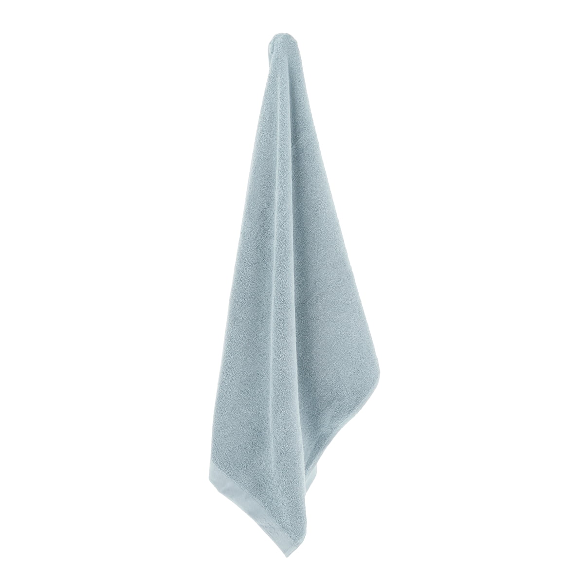 södahl - comfort organic serviette de bain, 70 x 140 cm, linen blue