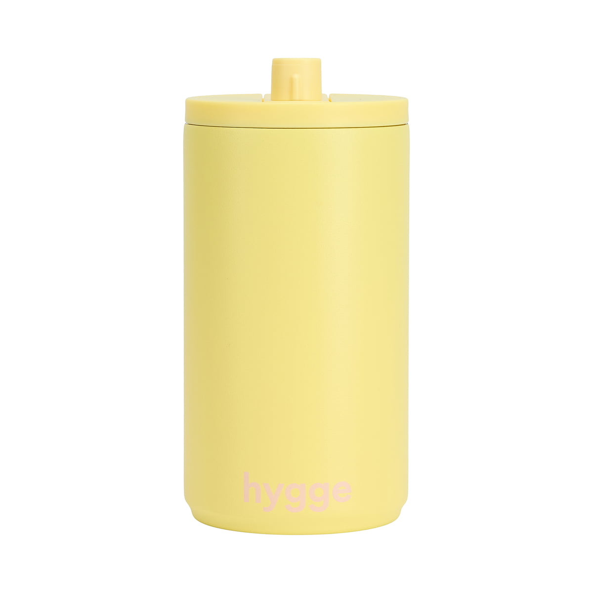 design letters - travel gobelet, 0.35 l, hygge / yellow