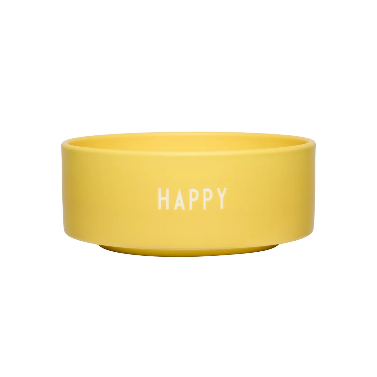 Design Letters - Snack Bol, Happy / yellow Design Letters - Snack Bol, Happy / yellow