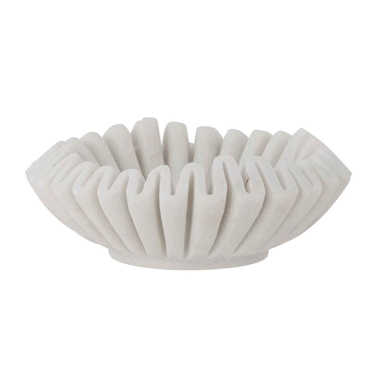 Bloomingville - Harmonia bol, marbre blanc Bloomingville - Harmonia bol, marbre blanc