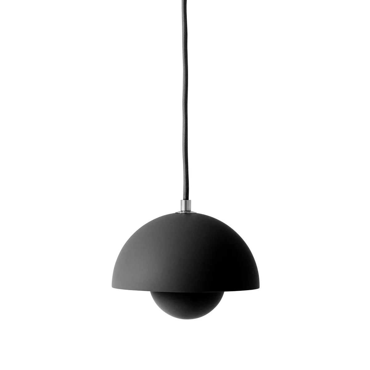 & Tradition - FlowerPot Lampe suspendue VP10, noir mat & Tradition - FlowerPot Lampe suspendue VP10, noir mat
