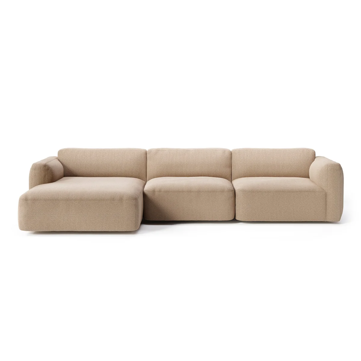 & Tradition - Develius Mellow Canapé d'angle, configuration E, beige (Karakorum 003) & Tradition - Develius Mellow Canapé d'angle, configuration E, beige (Karakorum 003)