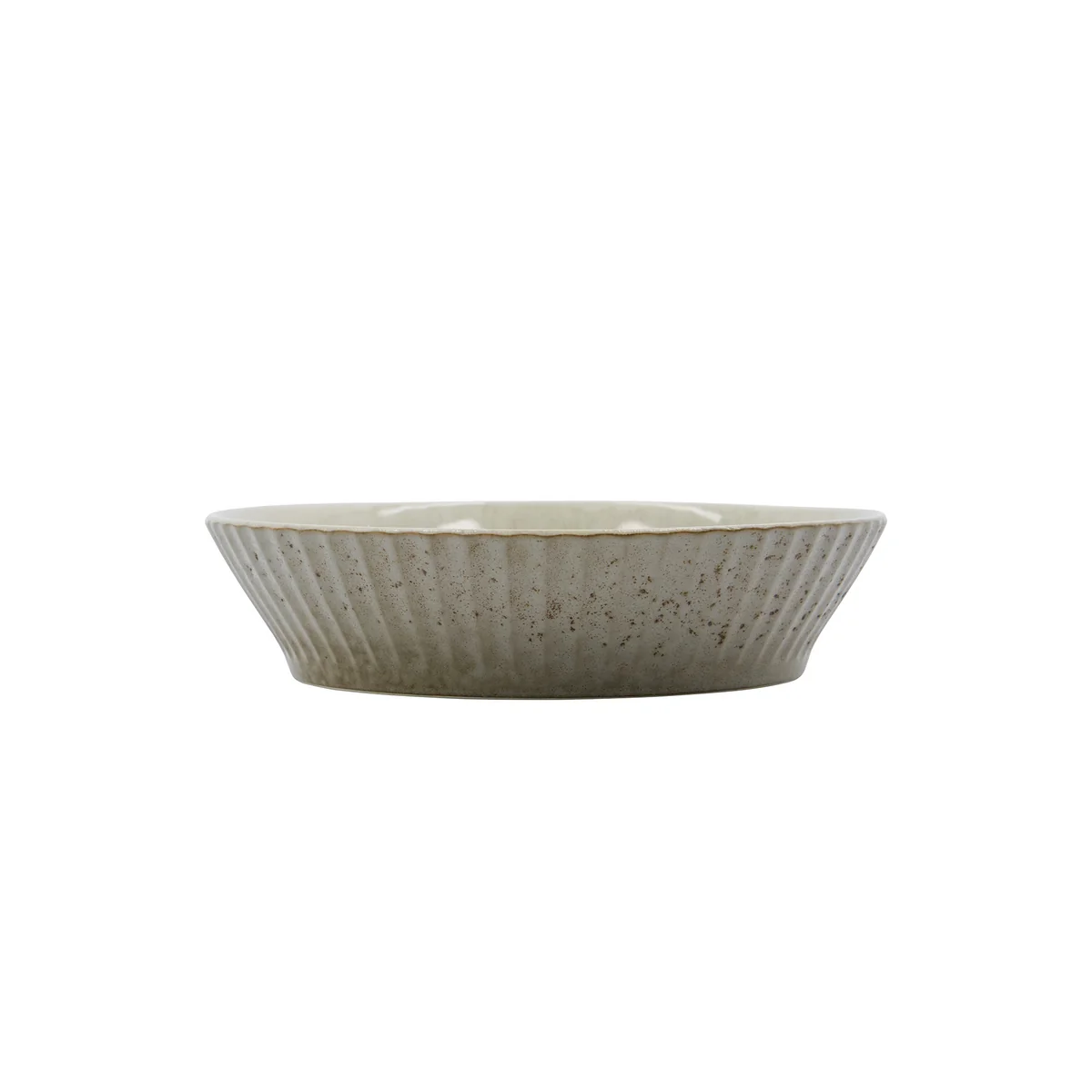 House Doctor - Pleat Bol, Ø 17,5 cm, gris / marron House Doctor - Pleat Bol, Ø 17,5 cm, gris / marron
