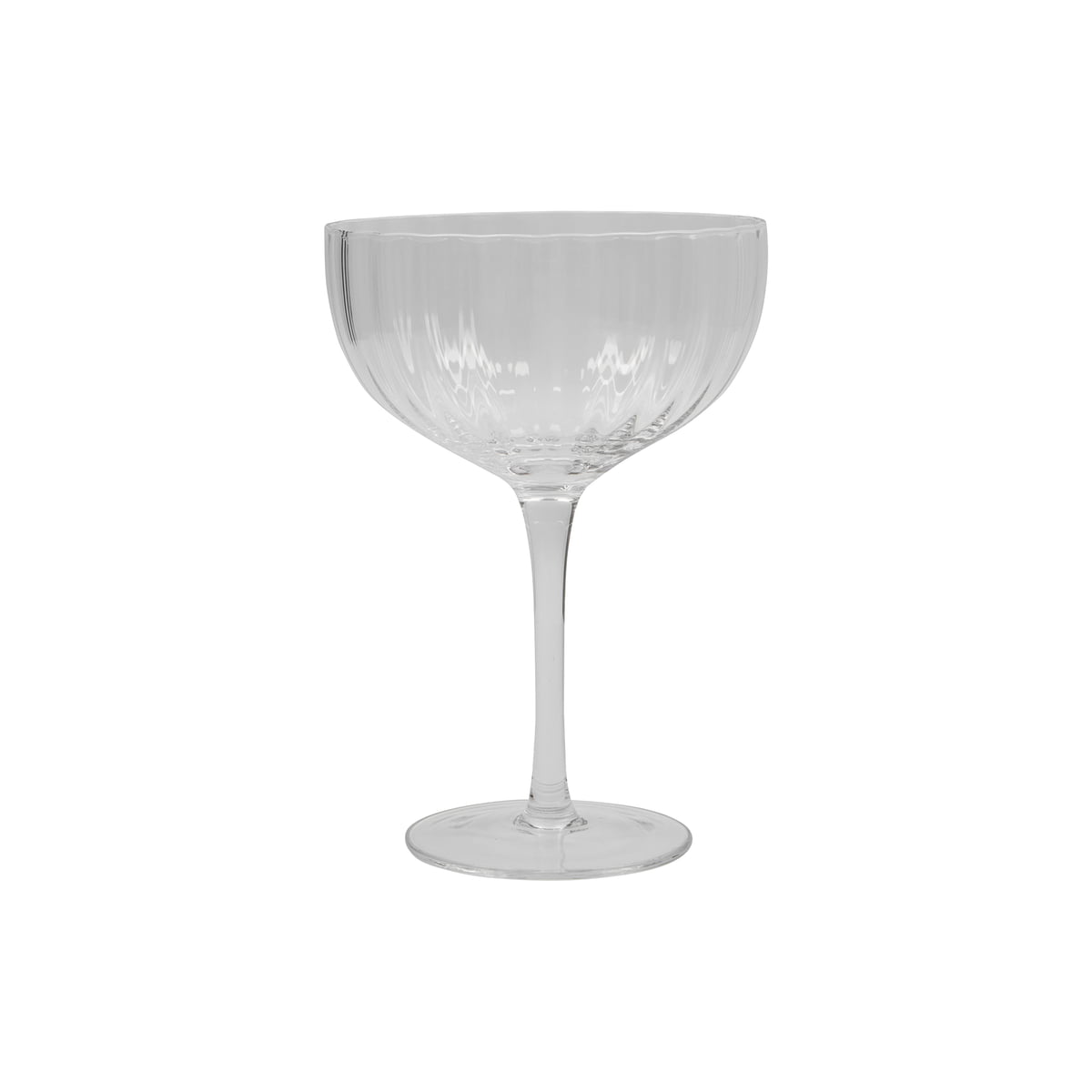 house doctor - verre à cocktail rill, transparent