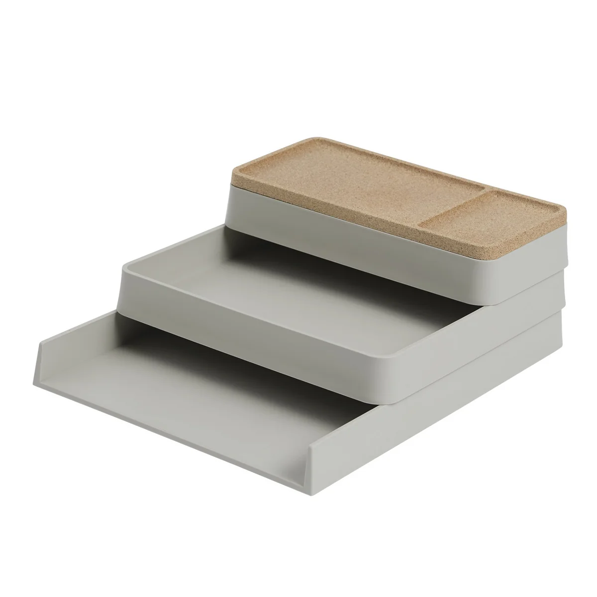 Muuto - Arrange Desktop Organizer, gris / liège Muuto - Arrange Desktop Organizer, gris / liège