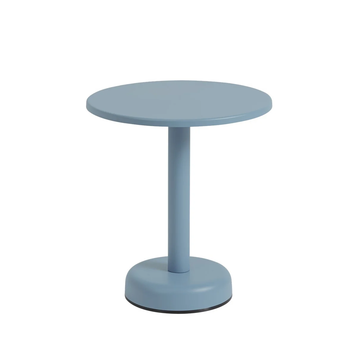 Muuto - Linear Steel Outdoor Table basse, Ø 42 x H 47 cm, bleu clair NCS 4020-B Muuto - Linear Steel Outdoor Table basse, Ø 42 x H 47 cm, bleu clair NCS 4020-B
