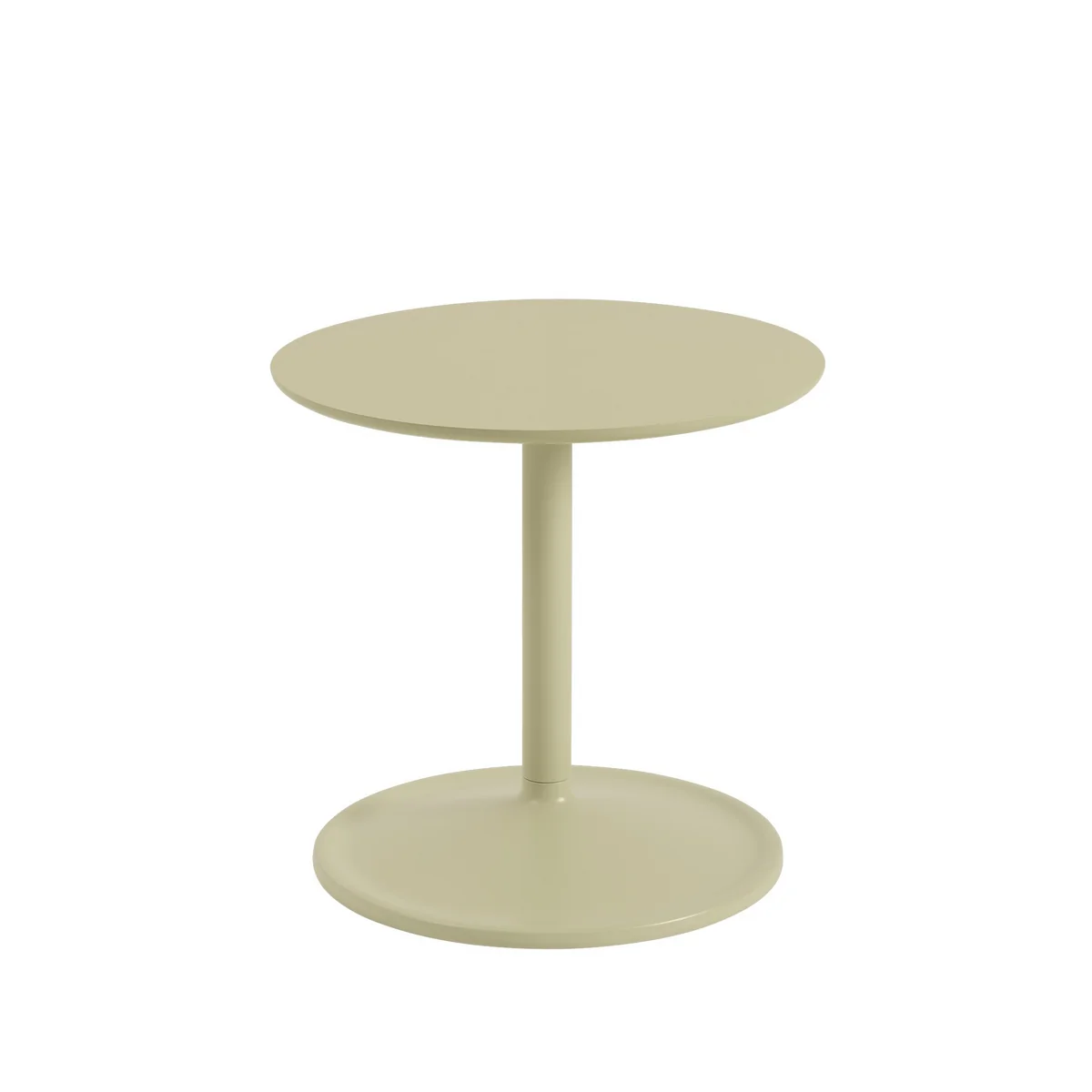 Muuto - Soft Table d'appoint, Ø 41 cm, H 40 cm, vert beige Muuto - Soft Table d'appoint, Ø 41 cm, H 40 cm, vert beige