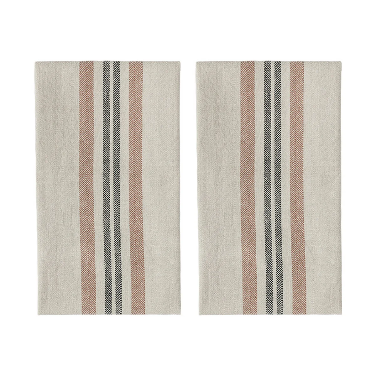 OYOY - Linu Torchon, caramel (lot de 2)