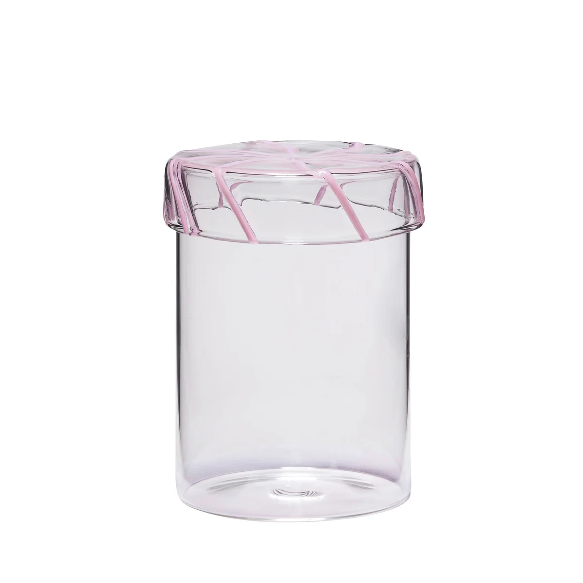 Hübsch Interior - Heir Pot de rangement, moyen, rose
