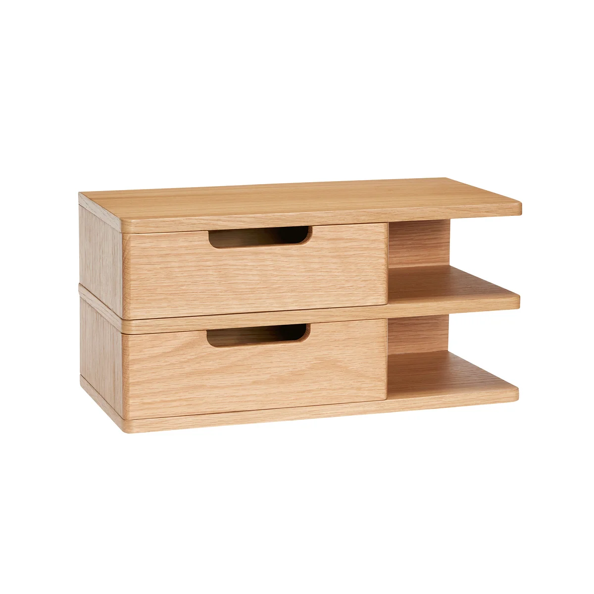 Hübsch Interior - Étagère murale Open, 40 x 20 cm, chêne Hübsch Interior - Étagère murale Open, 40 x 20 cm, chêne