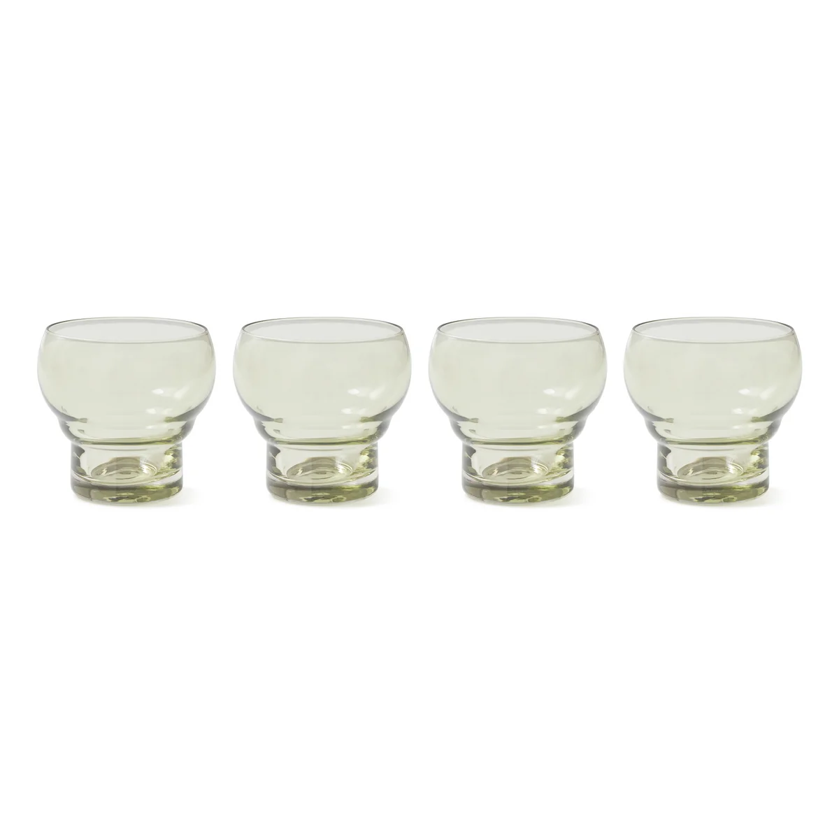 Hkliving - 70's Bulb Verres, vert menthe (set de 4) Hkliving - 70's Bulb Verres, vert menthe (set de 4)