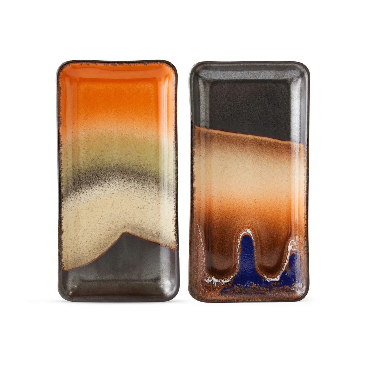 HKliving - 70's Plateau, 9,3 x 18,5 cm twenty four hours (set de 2)