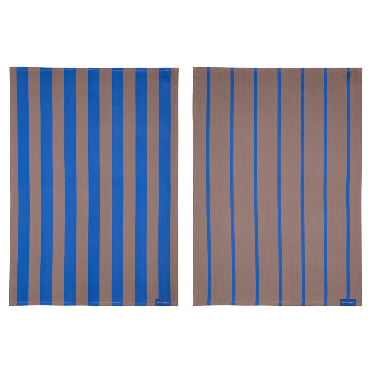 Mette Ditmer - Stripes Essuie-mains, blush (lot de 2)