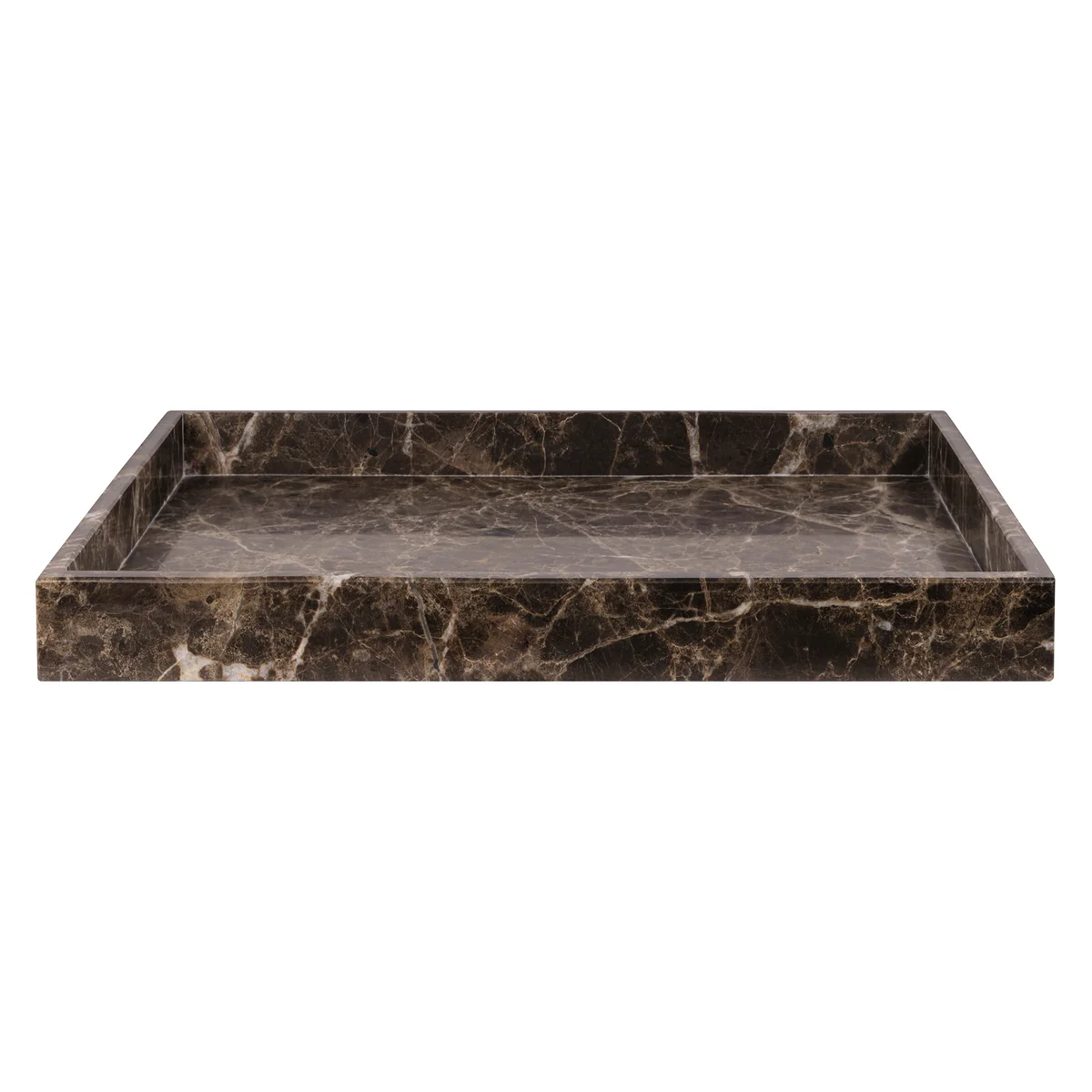 Mette Ditmer - Marble Plateau, 30 x 40 cm, brun