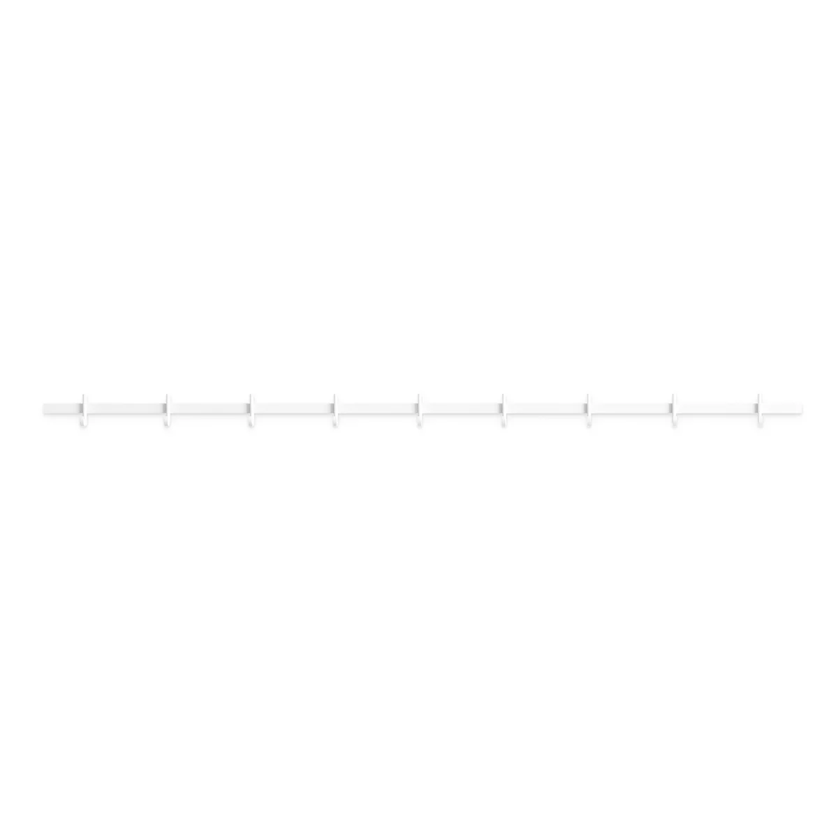 String - Relief Barre à crochets, grande, 123 cm, blanche String - Relief Barre à crochets, grande, 123 cm, blanche